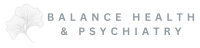 Balance Health & Psychiatry - One-Color Horiz Logo